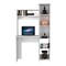 Tuhome 17.8 in. D X 63.9 in. H, 38.7 in. W X Laminate, White ELB5540 - alternate 5